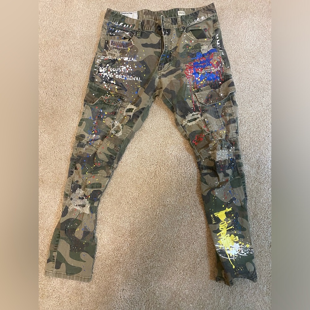 Smoke rise jeans